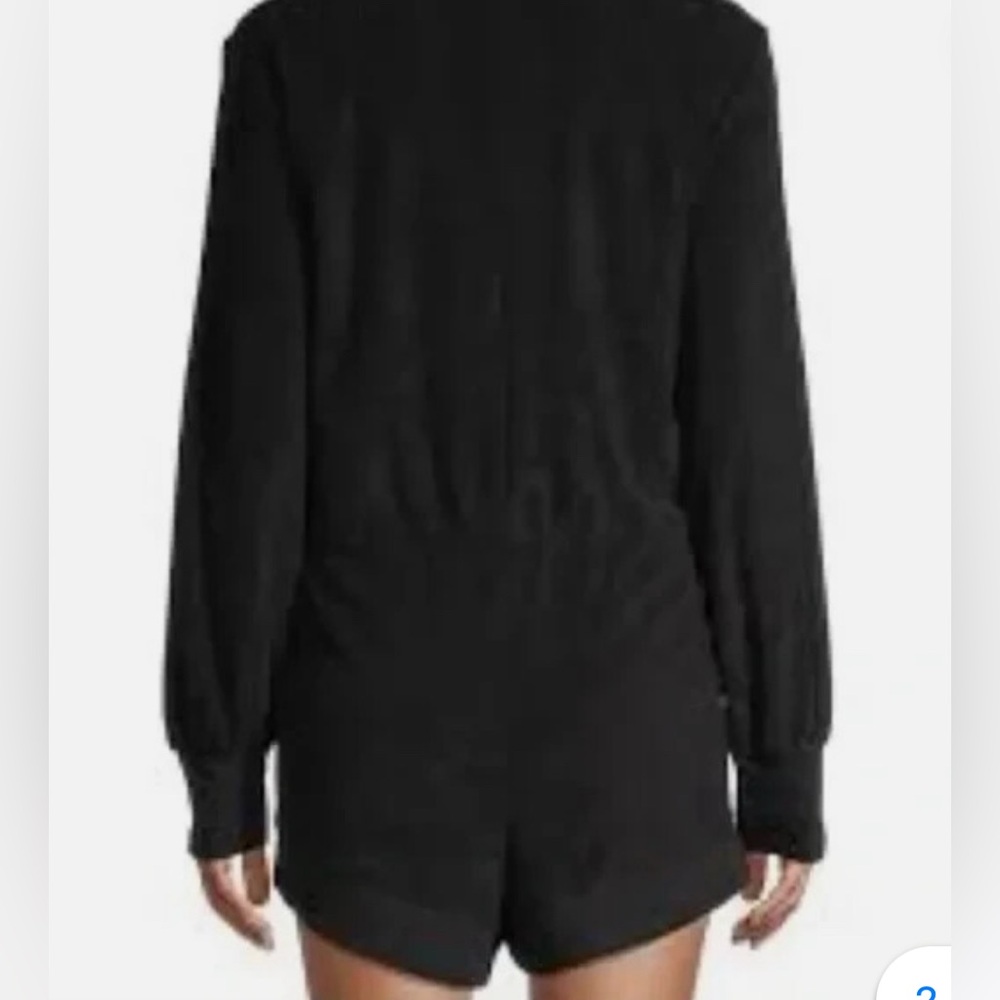 New Danielle Bernstein Black Terry Long Sleeve
Romper Size Small - Picture 2 of 10